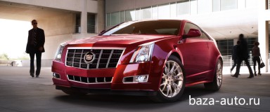 : Cadillac CTS coupe 2012 спереди