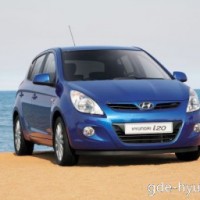 : Hyundai i20 спереди