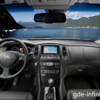 :  Infiniti EX25 салон, руль