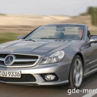 : Mercedes SL-class спереди