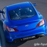 : Hyundai  Genesis Coupe сзади