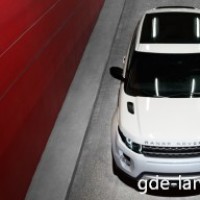 : Range Rover Evoque сверху