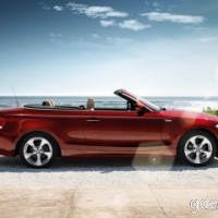 :  BMW 1ER кабриолет сбоку