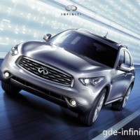 : Infiniti FX спереди