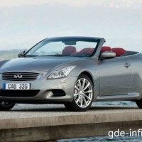 : Infiniti G Cabrio спереди