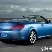 : Infiniti G Cabrio сзади