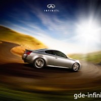 : Infiniti G Coupe вид сбоку