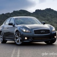 : Infiniti М спереди