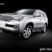 : Lexus GX460 спереди, сбоку