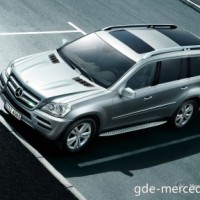 : Mercedes GL-сlass сверху