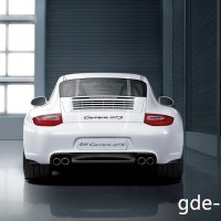 : модель 911 Carrera GTS сзади