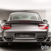 : Porsche 911 Turbo сзади