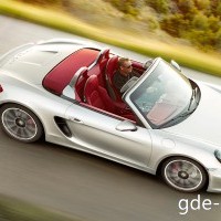 : Porsche Boxster S сверху