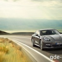 : Porsche Panamera Turbo S спереди