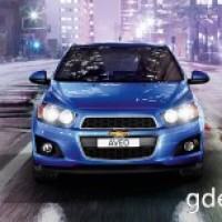 : Chevrolet Aveo хэтчбек спереди