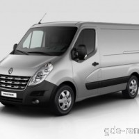 : Renault Master спереди, сбоку