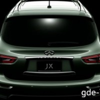 :  Infiniti JX вид сзади