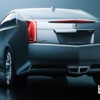 : Cadillac CTS coupe 2011 сзади