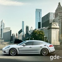 : Porsche Panamera S Е-Hybrid new сбоку