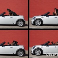 : MINI John Cooper Works roadster механизм складывания крыши