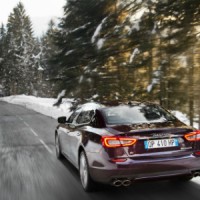 : Maserati Quattroporte SQ4 сзади