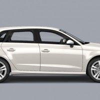 : фото Audi S3 Sportback сбоку