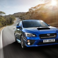 Subaru WRX STi: спереди