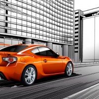 Toyota GT86: сзади справа