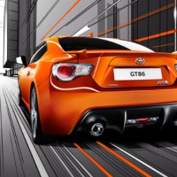 Toyota GT86: сзади