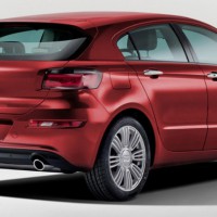 Qoros 3 Hatch: сзади справа