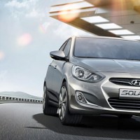 Hyundai Solaris: спереди