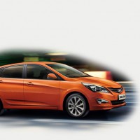 Hyundai Solaris хетчбэк: справа сбоку