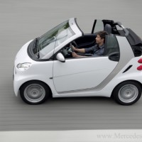 Smart fortwo cabrio: слева сбоку