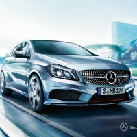 Mercedes A-klasse: спереди справа