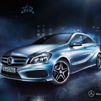 Mercedes A-klasse: спереди слева