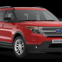 Ford Explorer: спереди справа