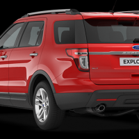 Ford Explorer: слева сзади