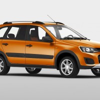 LADA Kalina Cross: спереди справа