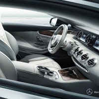 Mercedes S-klasse coupe: салон спереди справа сбоку