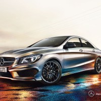 Mercedes CLA-klass sedan: слева спереди