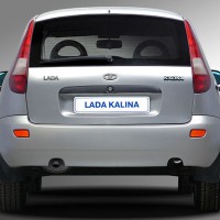 Lada Kalina хетчбэк: сзади