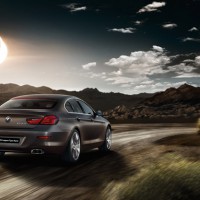 BMW 6ER Grand Coupe: сзади справа