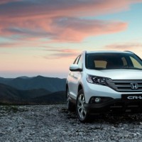 Honda CR-V 2,4: спереди