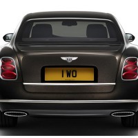 NEW Bentley Mulsanne Speed: сзади