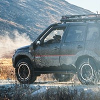 Chevrolet Niva: слева сзади