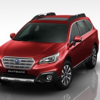 Subaru Outback: слева спереди